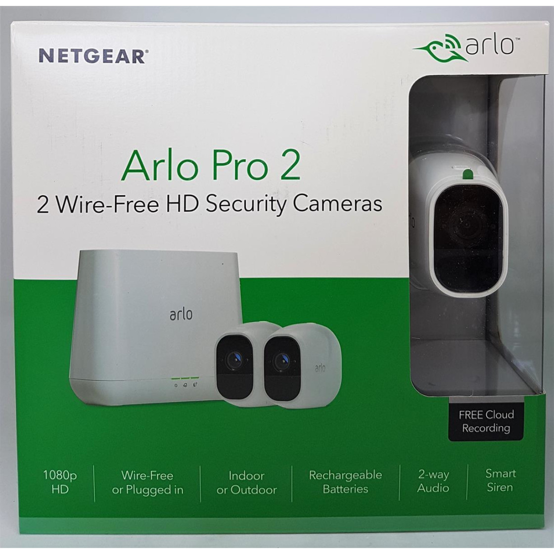 Netgear Arlo Pro 2 Vms4230p 2 Hd Kamerasicherheitssystem Vms4230p 100 540 66